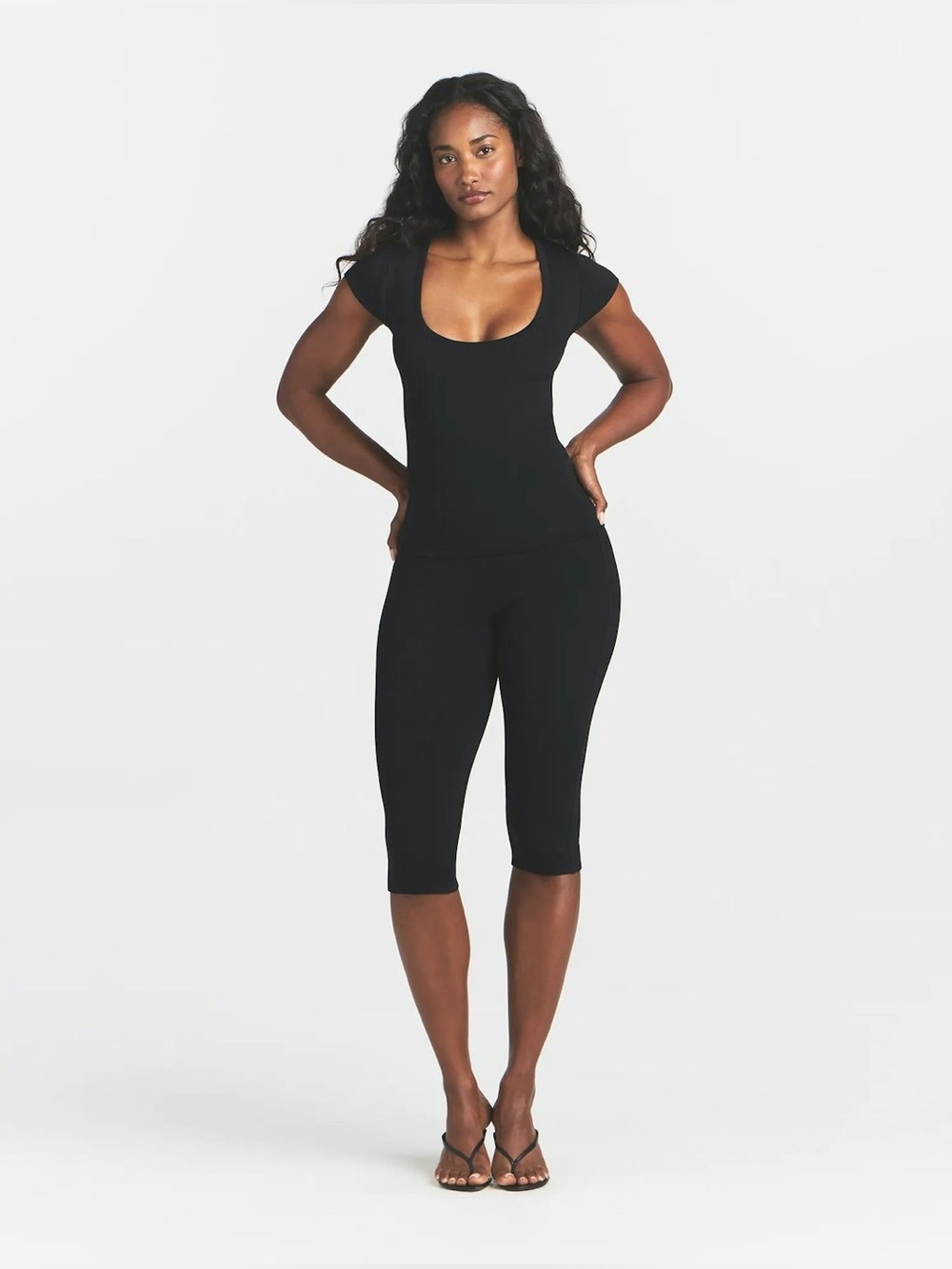 Skims Capri Refined Knit